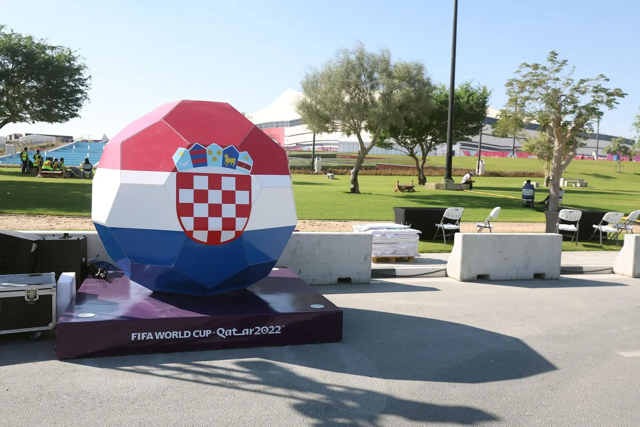 Stadion Al Bayat uoči susreta Maroka i Hrvatske