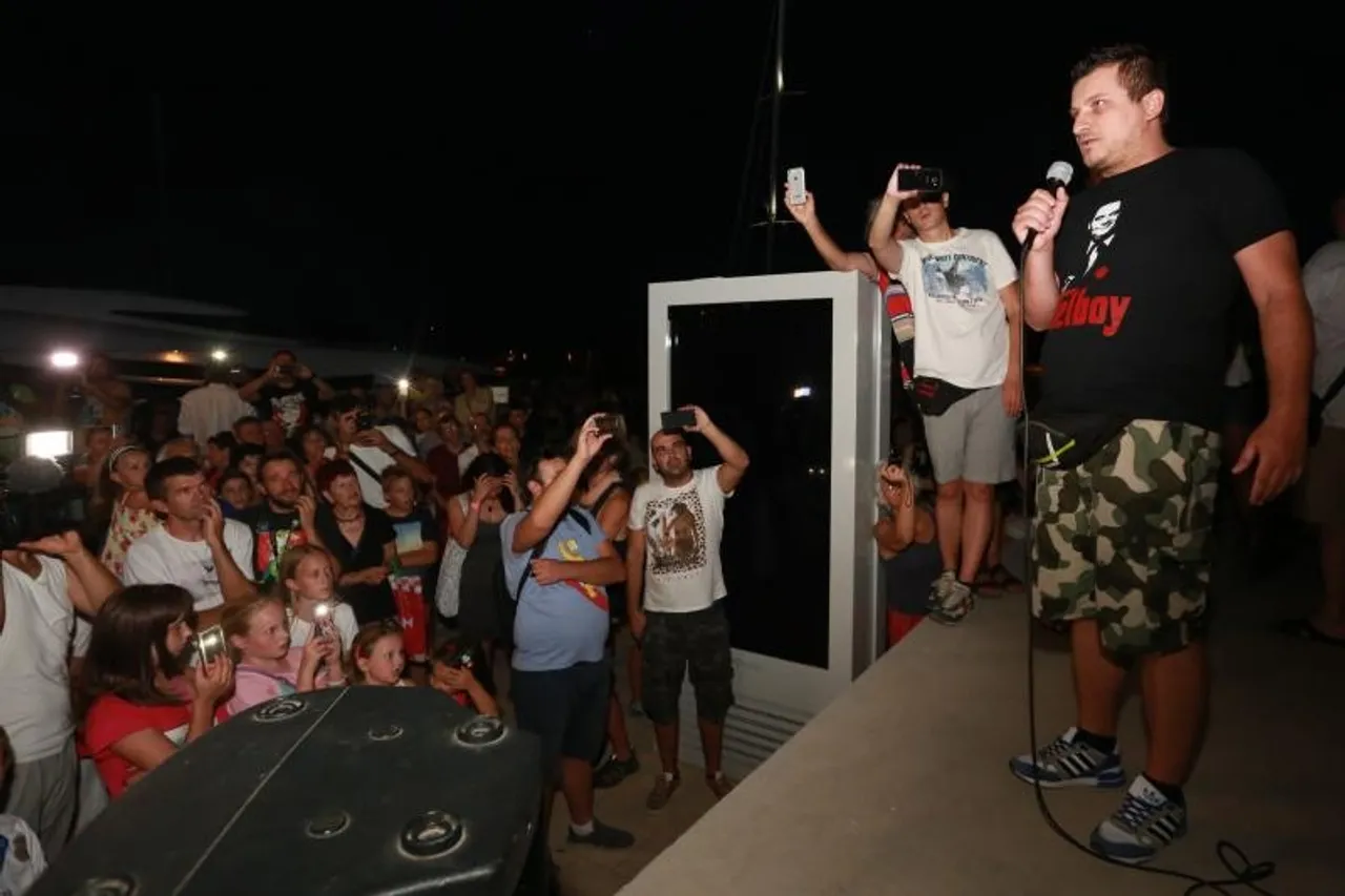 Prosvjed Split gori