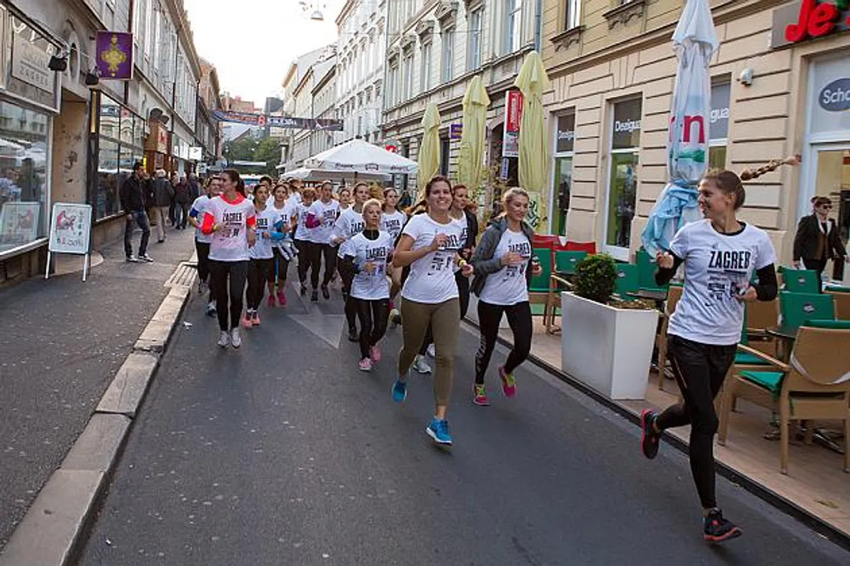 Pedeset žena otrčalo žensku utrku Pegasus Women's Run u sklopu Nike+ Run Cluba Zagreb
