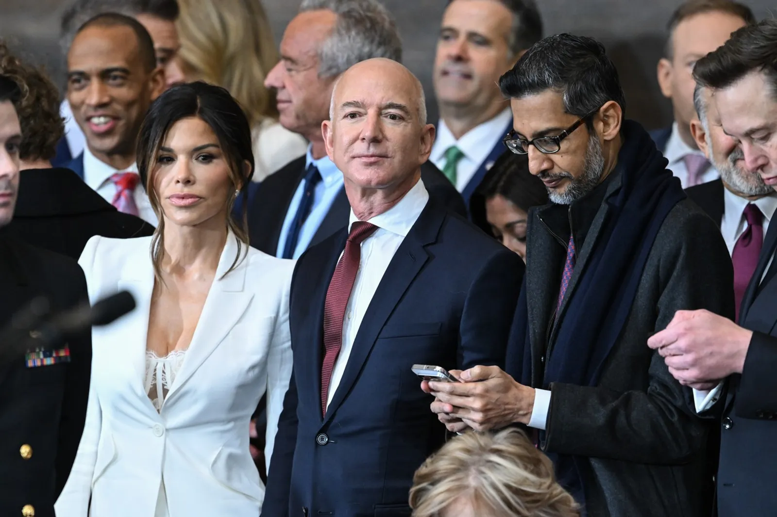 Lauren Sanchez i Jeff Bezos 