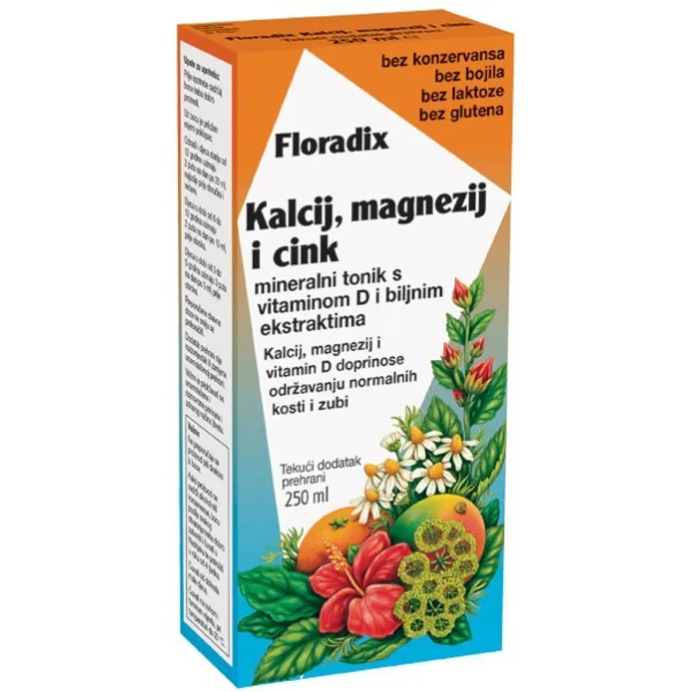 Dietpharm Floradix kalcij, magnezij i cink