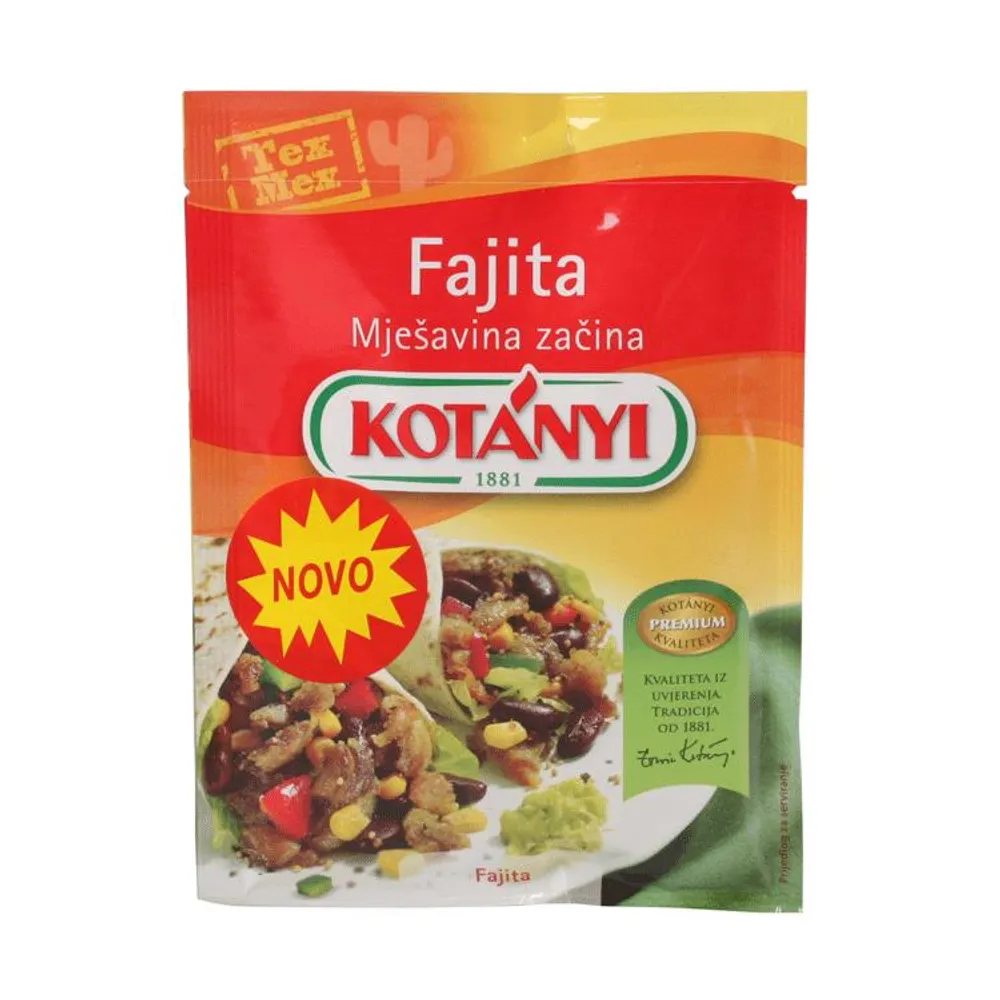 Kotaniy tex mex fajita 40g