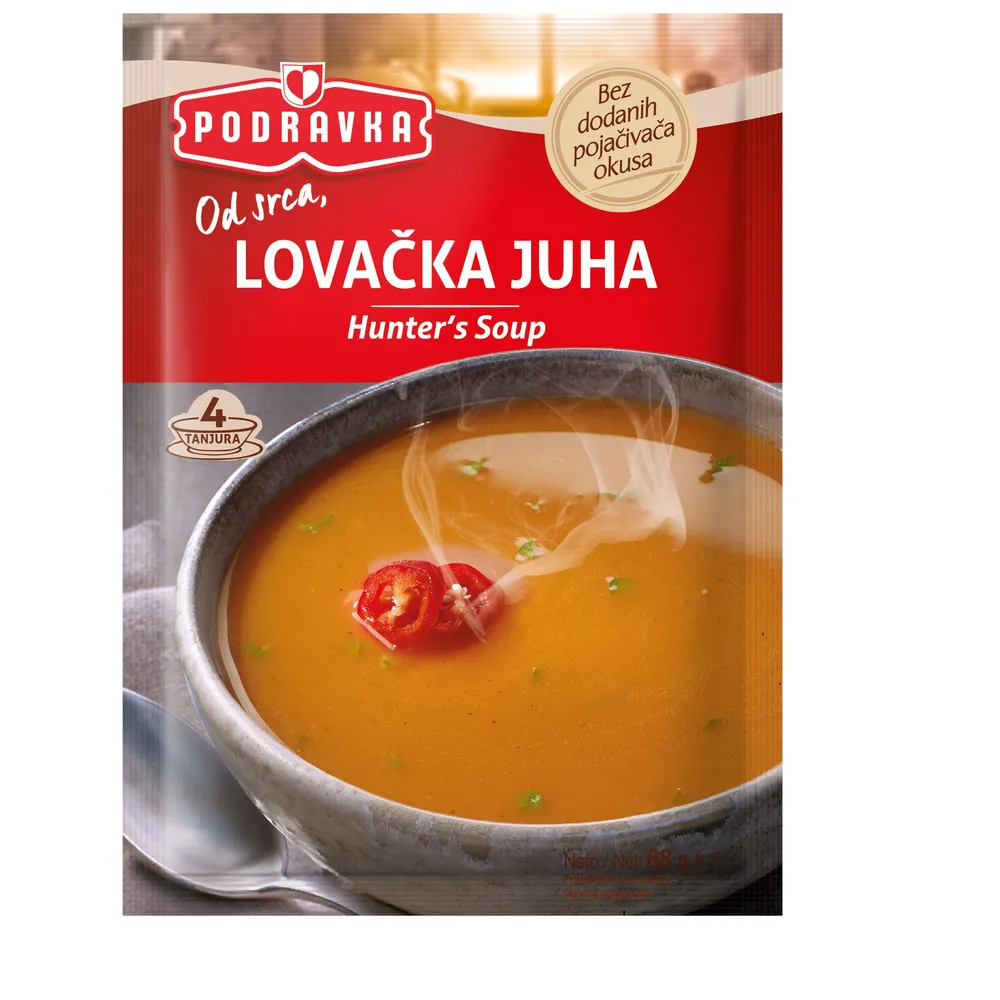 Lovačka juha 68 g - Podravka