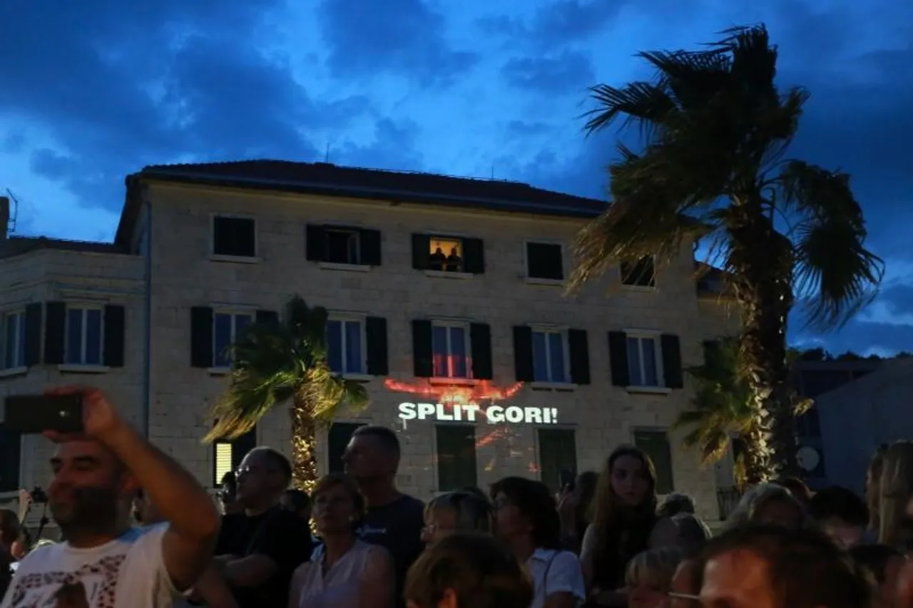 Prosvjed Split gori