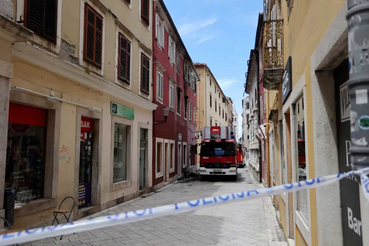 Otkrivaju se razmjeri požara u Zadru - uništeni su prvi, drugi kat i potkrovlje