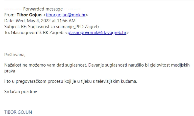 Danas Je Najveći Derbi Hrvatskog Rukometa, RTL.hr U Posjedu Mailova ...