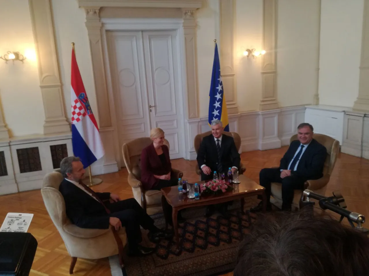 Predsjednica Grabar-Kitarović doputovala u Sarajevo
