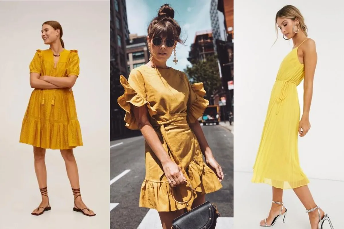 Žuta je boja sunca i optimizma. Izdvojile smo najljepše haljine u svim njezinim nijansama