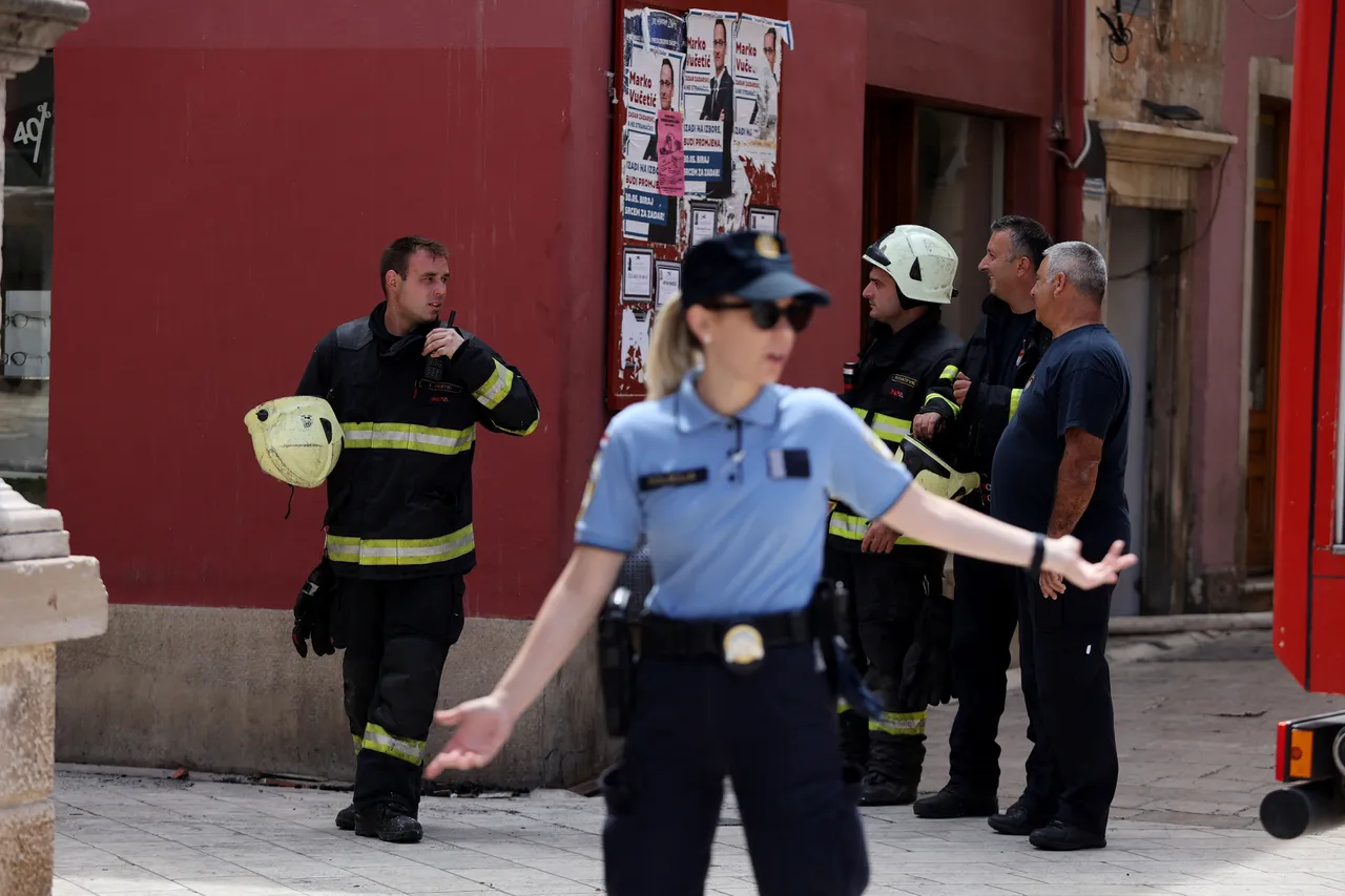 Otkrivaju se razmjeri požara u Zadru - uništeni su prvi, drugi kat i potkrovlje