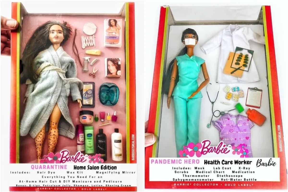 Barbie u karanteni: Ovako bi najpoznatija lutka na svijetu izgledala u vrijeme pandemije