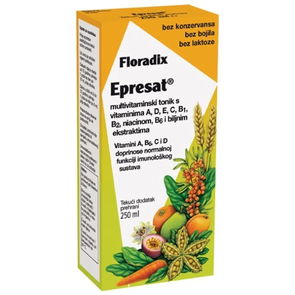 Dietpharm Floradix Epresat multivitaminski tonik s vitaminima