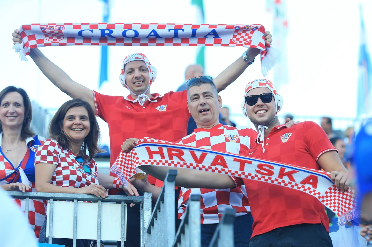 Hrvatski navijači u Budimpešti