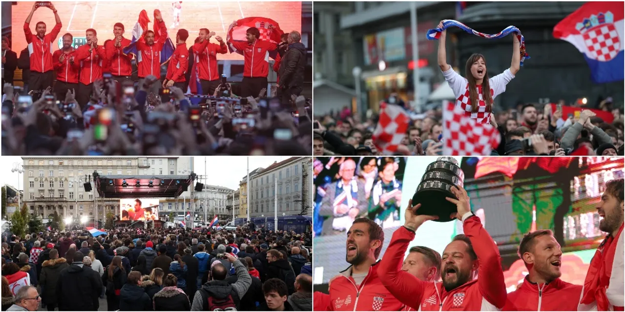 Davis Cup, doček