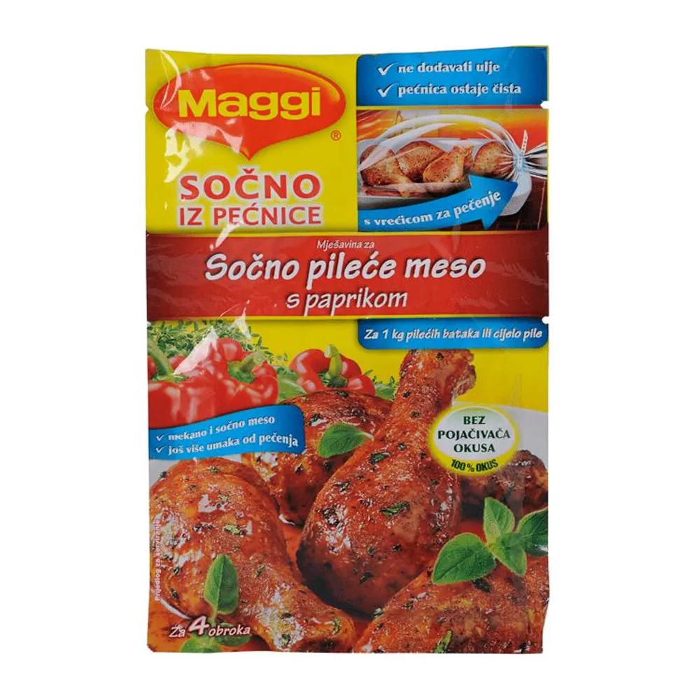 Maggi mješavina začina sočno iz pećnice paprika 34 g