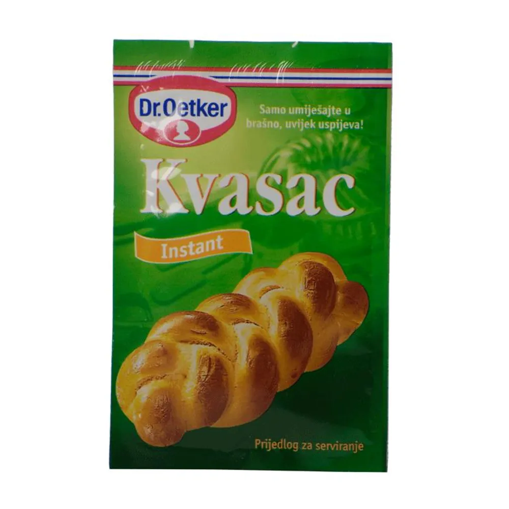 Kvasac instant 7 g - Dr. Oetker