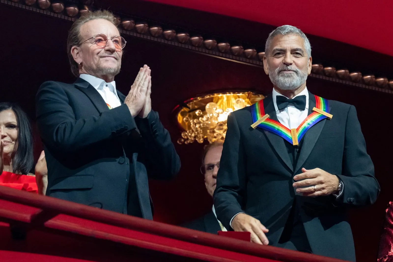 George Clooney i Bono Vox