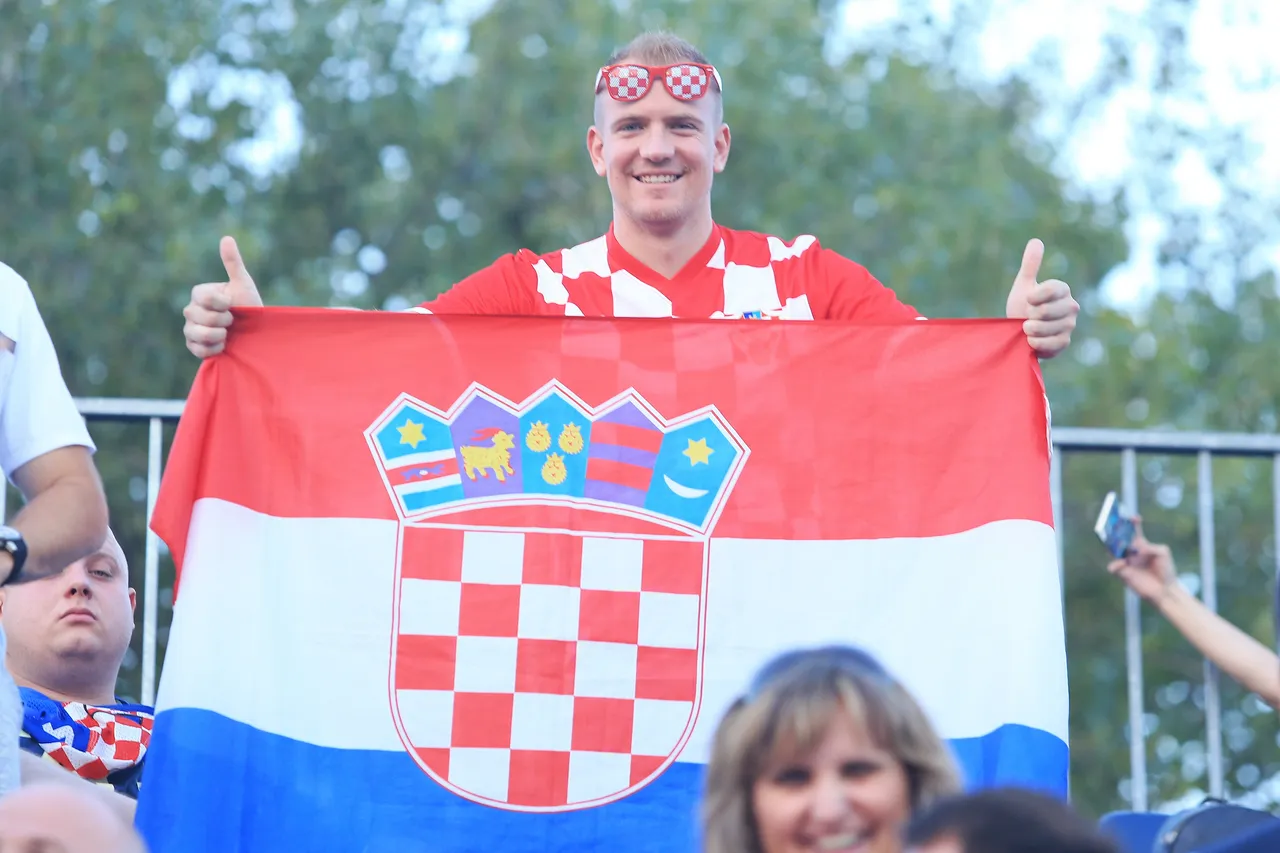 Hrvatski navijači u Budimpešti