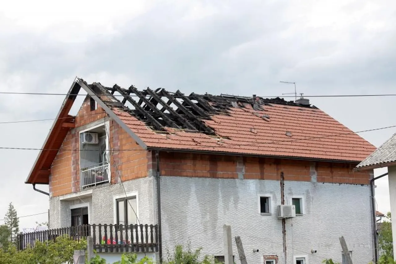 Zaprešić: Požar na krovištu doma za starije osobe Lipohar