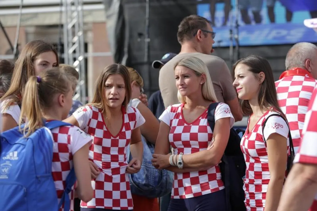 Zagreb: Na Trgu organiziran doček za zlatne vaterpolo reprezentativce