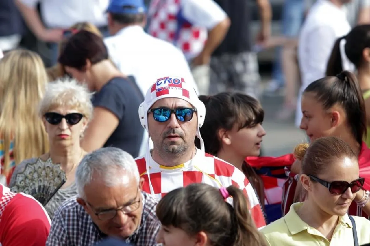 Zagreb: Na Trgu organiziran doček za zlatne vaterpolo reprezentativce