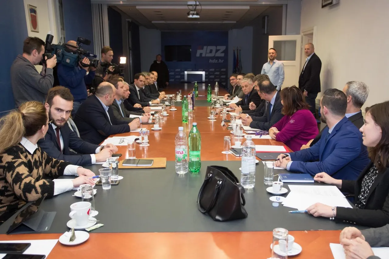 Održan sastanak predsjednika Odbora HDZ-a i premijera Andreja Plenkovića