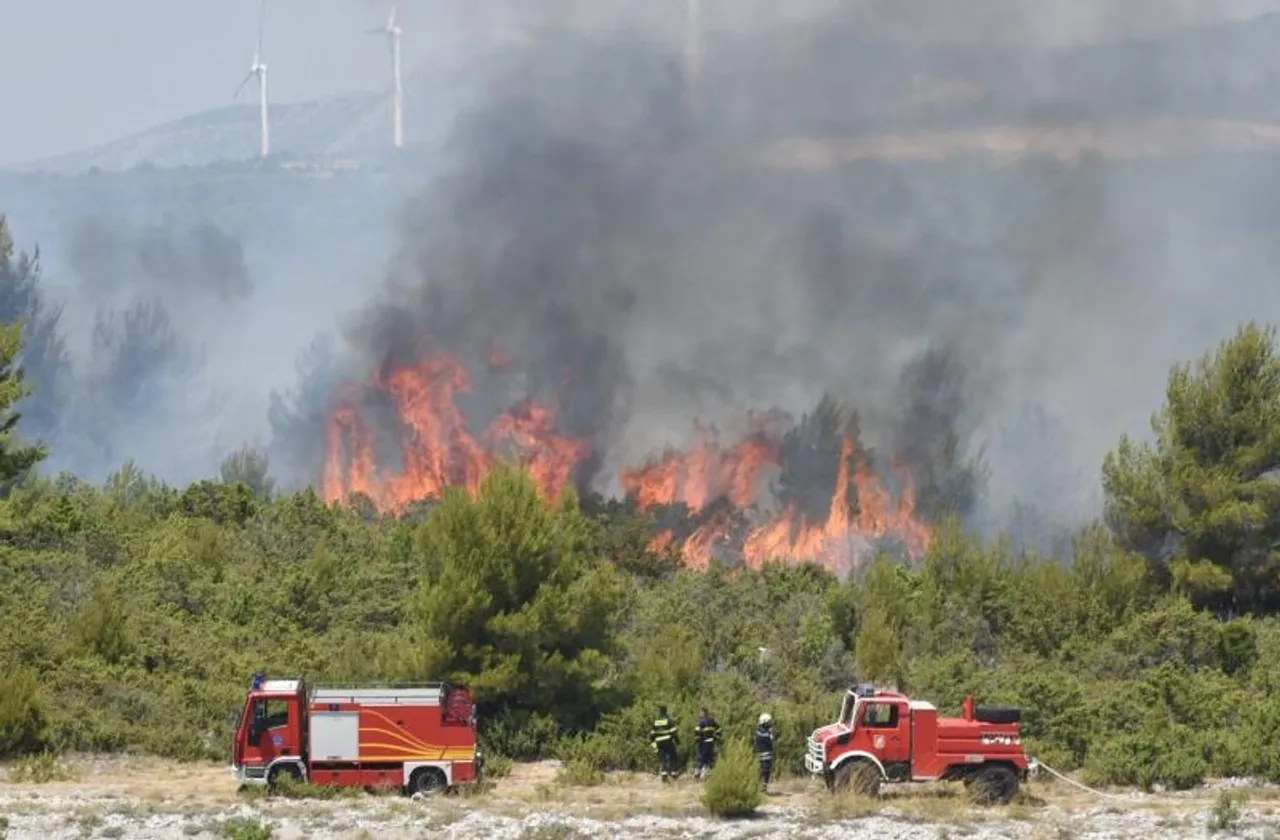 Požar kod Perkovića
