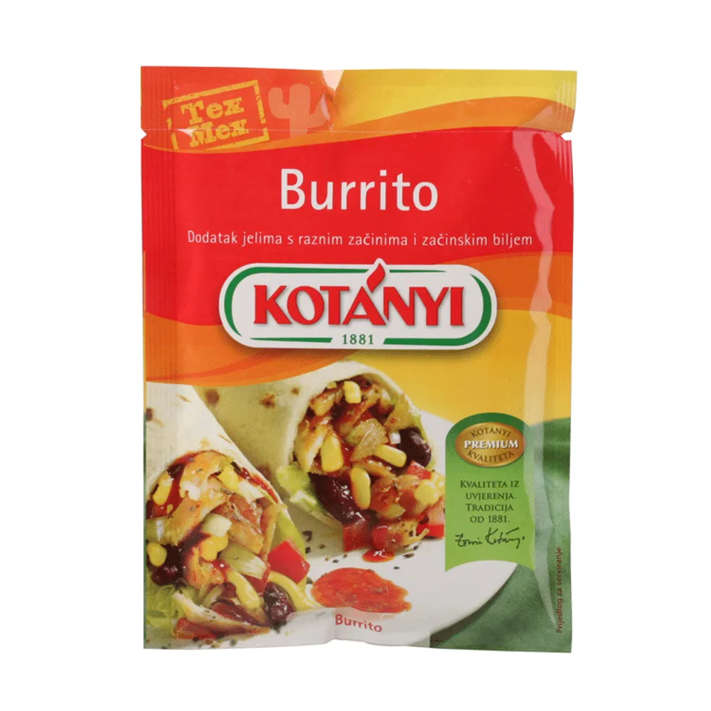 Kotanyi tex mex burrito 40g