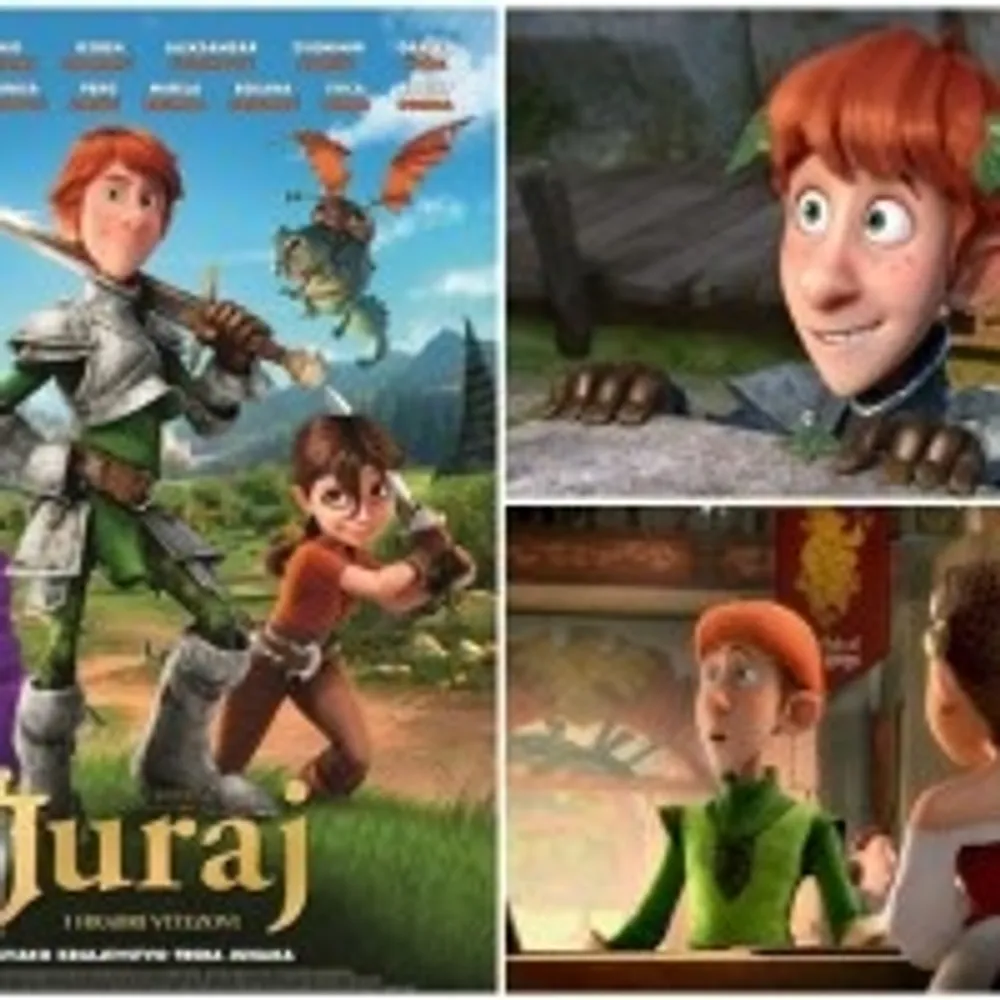 Poklanjamo vam ulaznice za animiranu pustolovinu "Juraj i hrabri vitezovi"