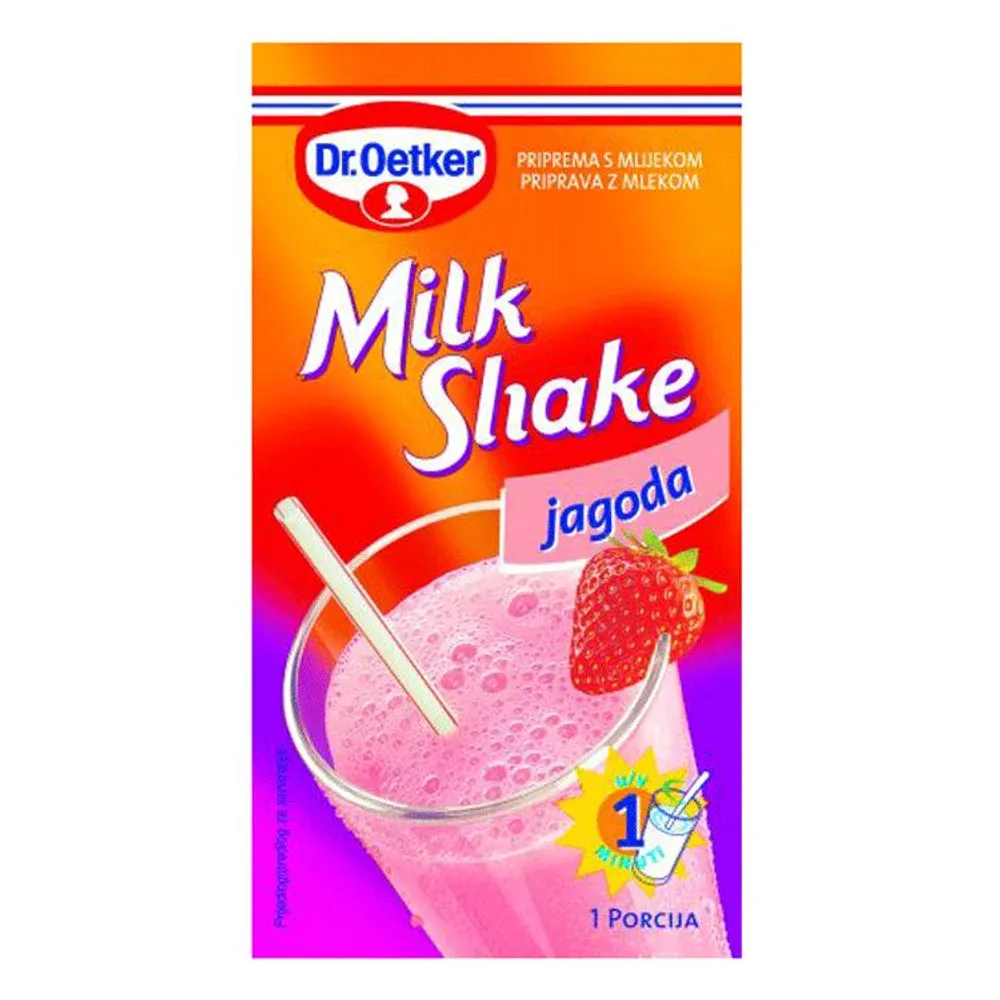 Milk shake jagoda 36 g Dr Oetker