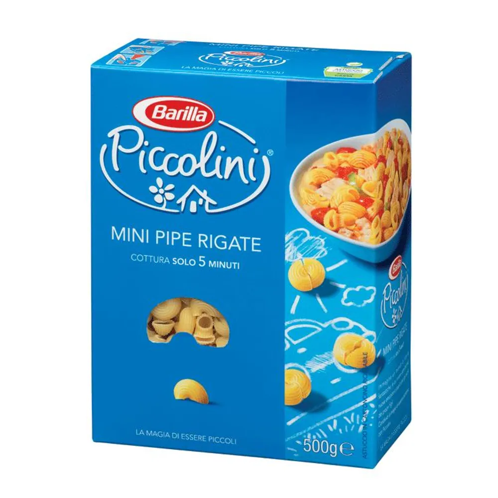 Mini pipe rigate 500 g Barilla