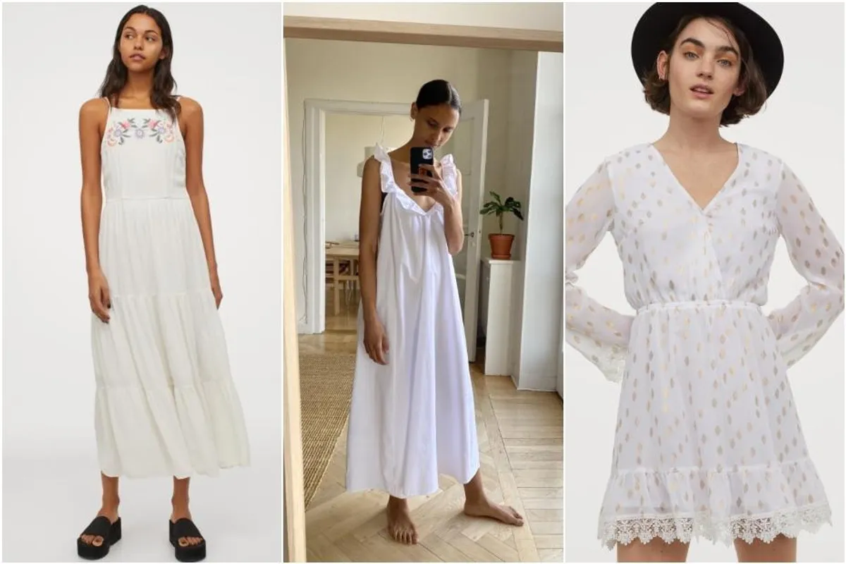 Tko o čemu, mi o bijeloj boji: Izdvojile smo bijele ljetne haljine iz nove H&M kolekcije