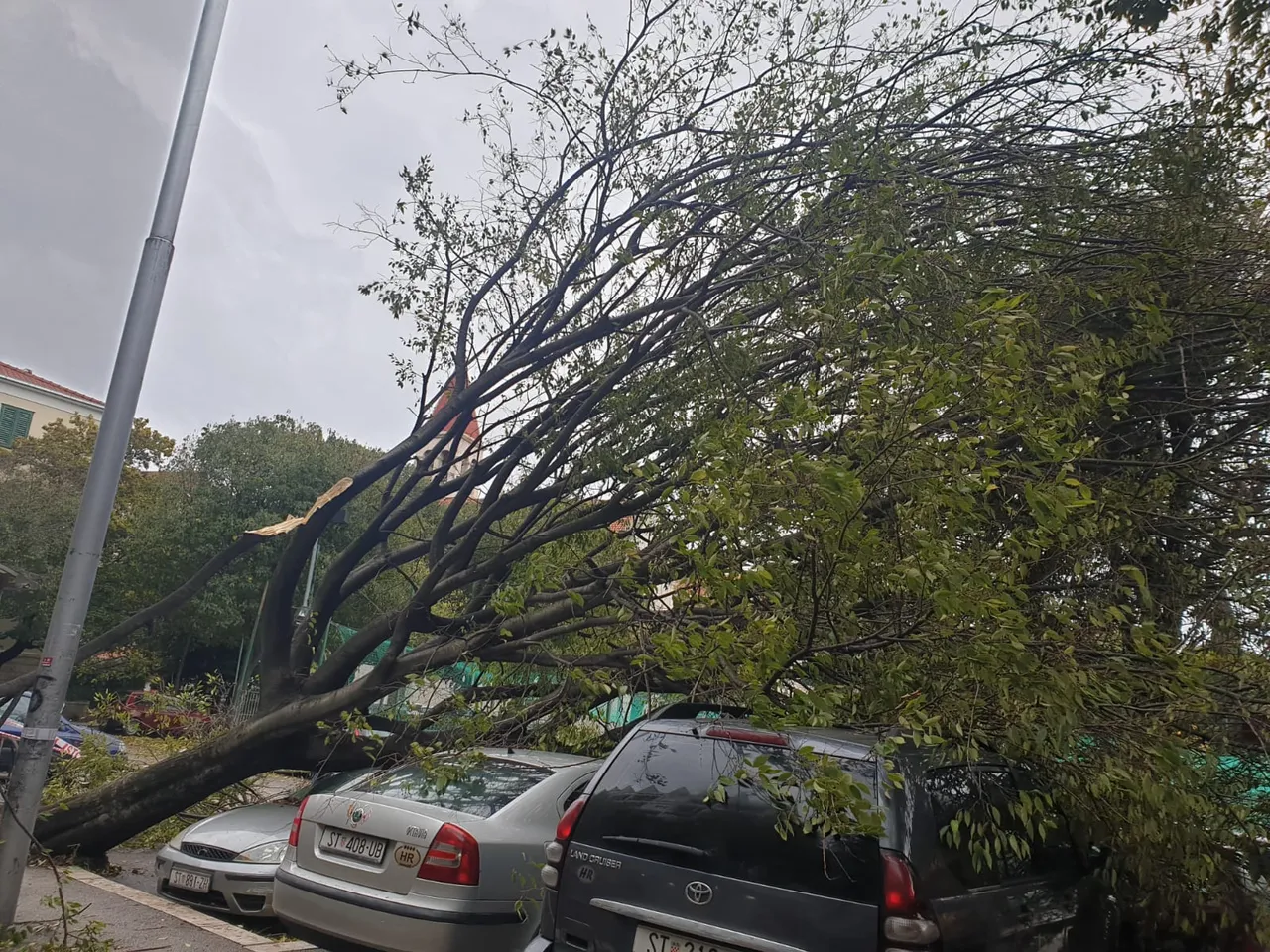Nevrijeme u Dalmaciji