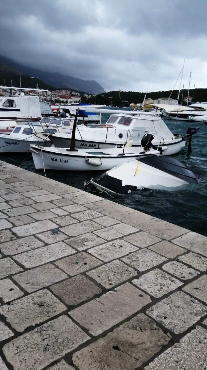 Nevrijeme u Dalmaciji