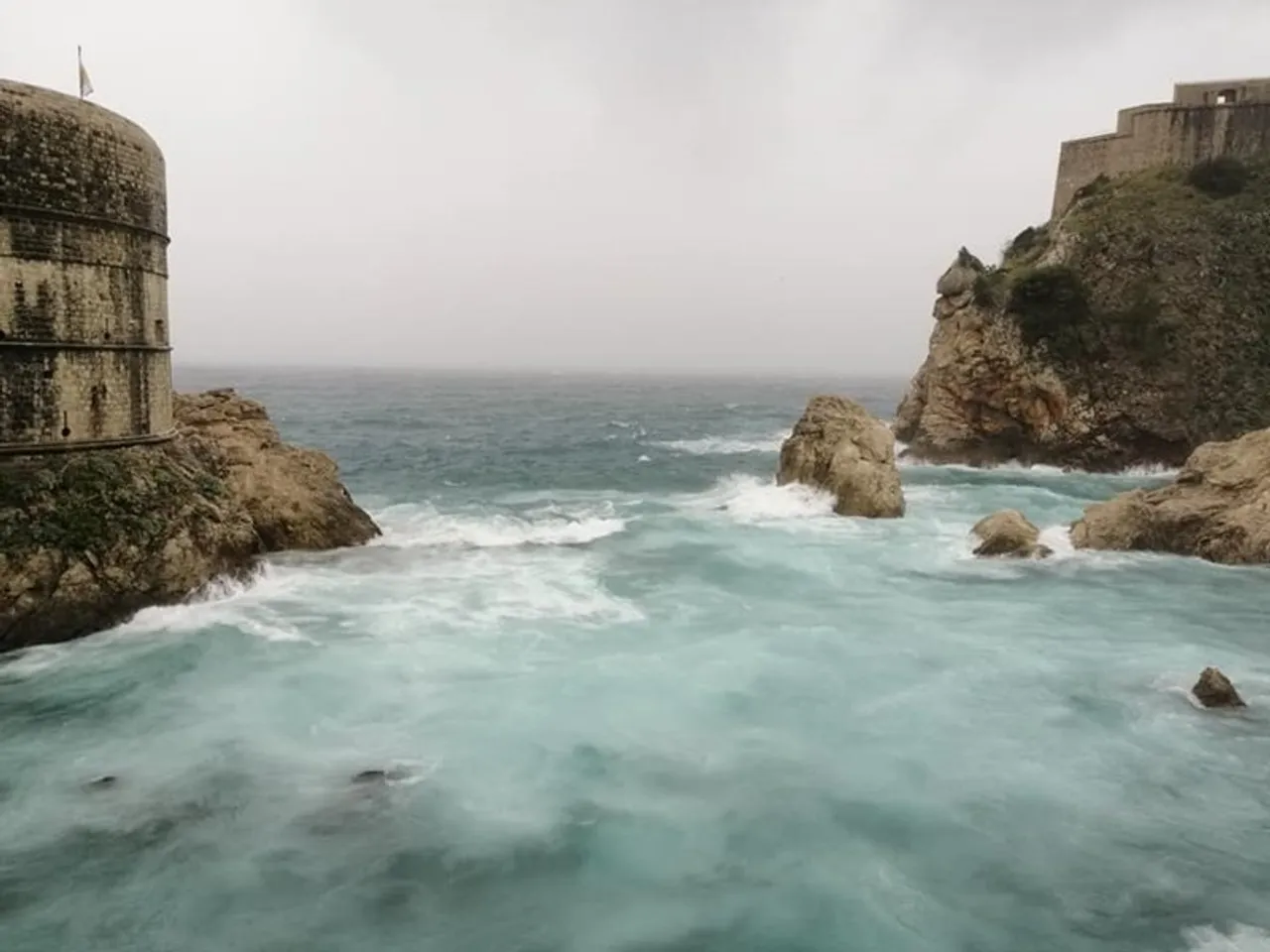 Nevrijeme u Dubrovniku