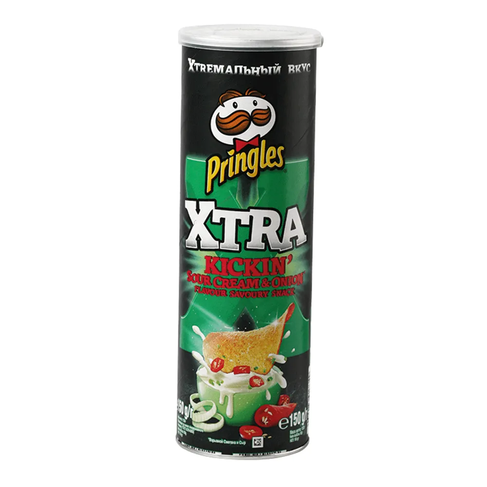 Čips Pringles Xtra sour c&o 150g