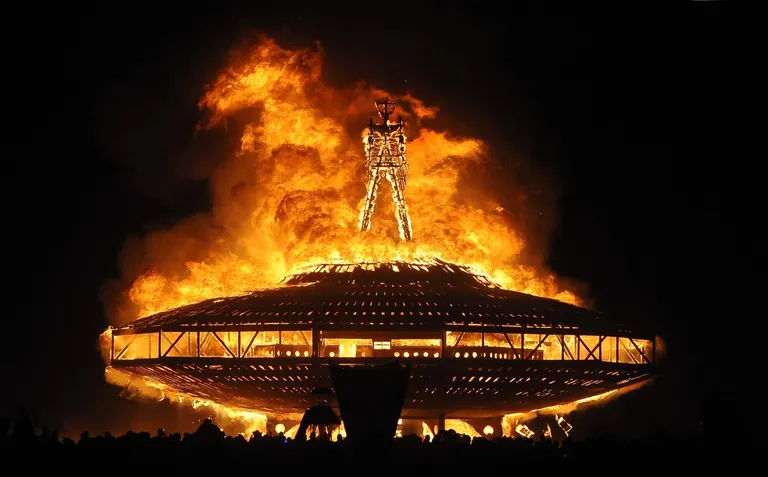 'Burning man' festival u pustinji u Nevadi