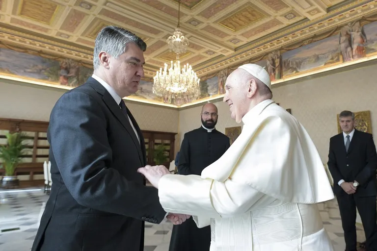 Zoran Milanović i Papa