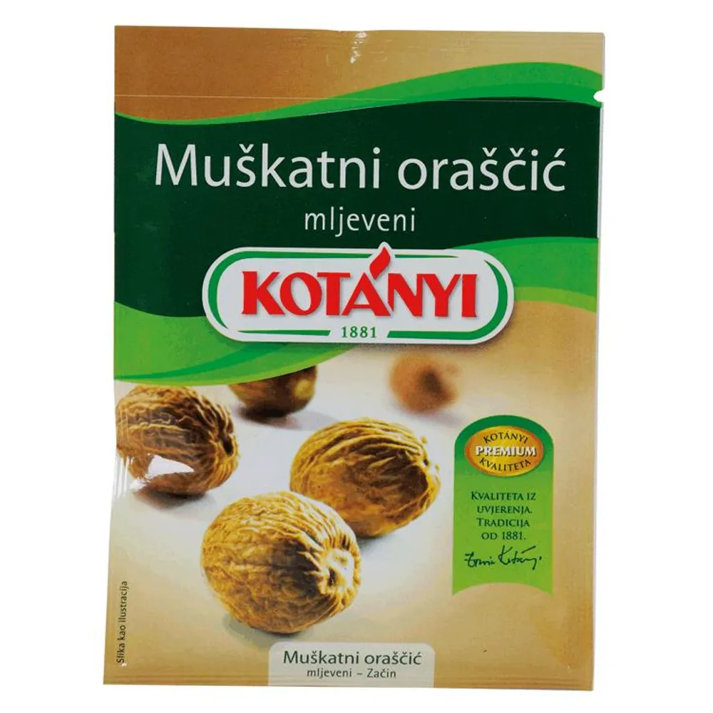 Muškatni mljeveni orah 20 g Kotany