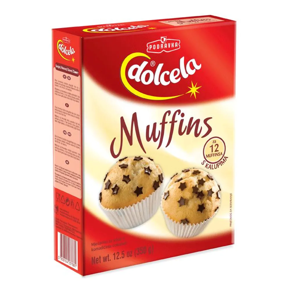 Muffins 350 g Dolcela