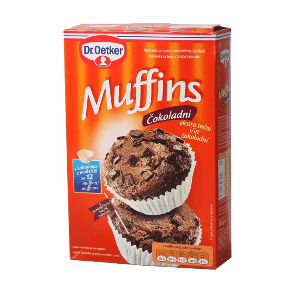 Muffins čokoladni 360 g Dr. Oetker