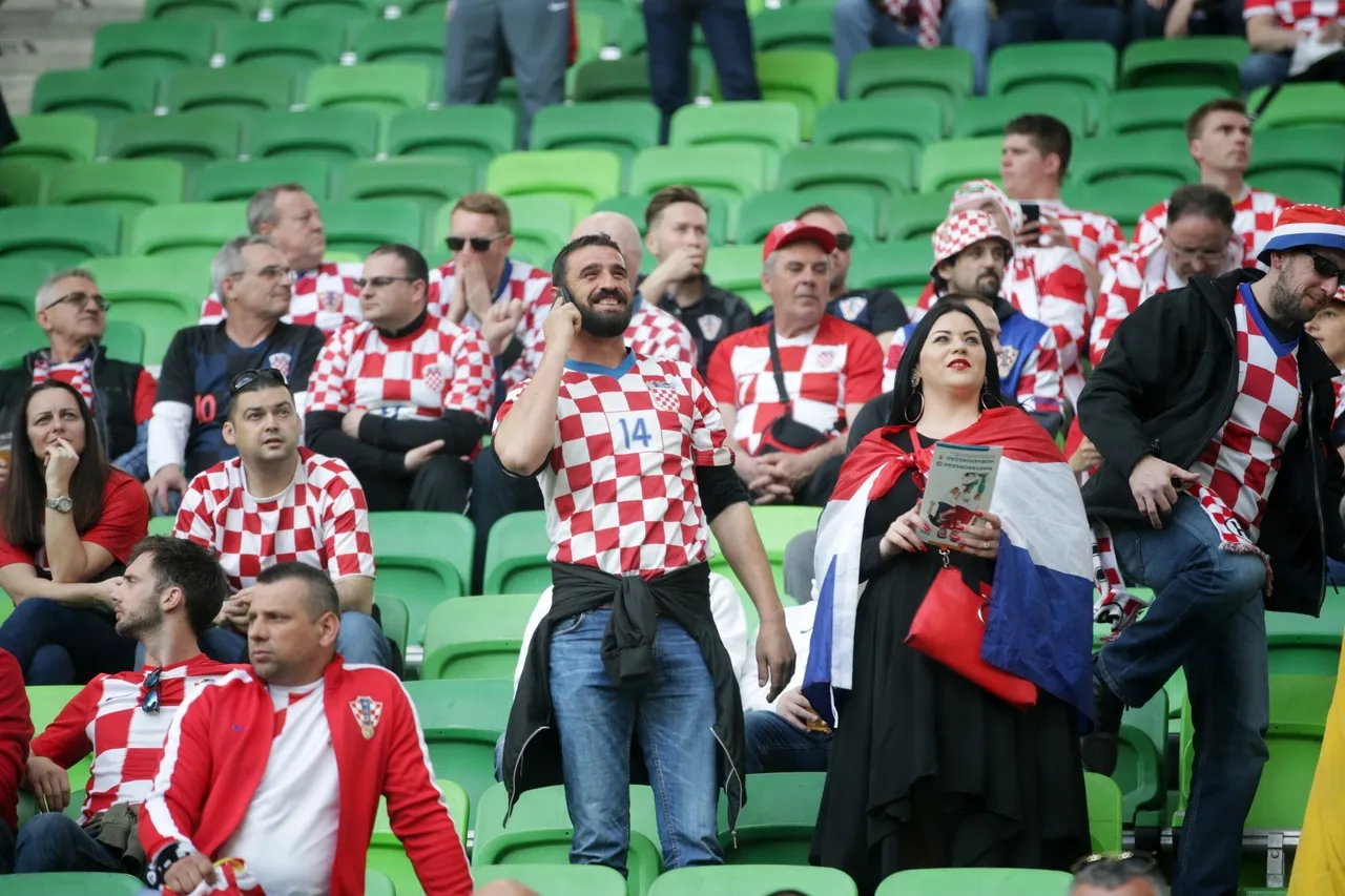Hrvatski navijači u Mađarskoj