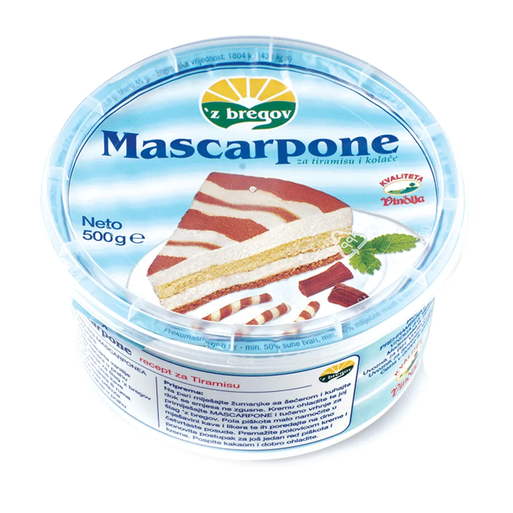 Mascarpone 500 g Vindija