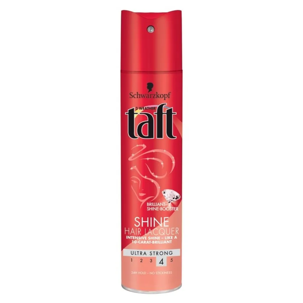 Schwarzkopf Taft Brilliant Shine Booster lak za kosu