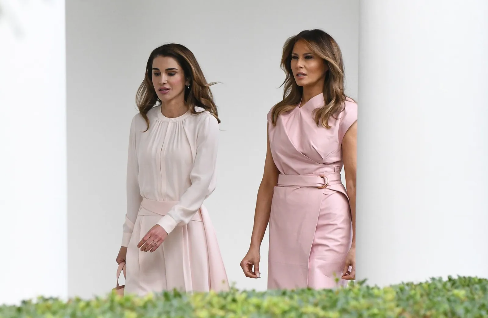 Kraljica Rania i Melania Trump u Washingtonu, lipanj 2018.