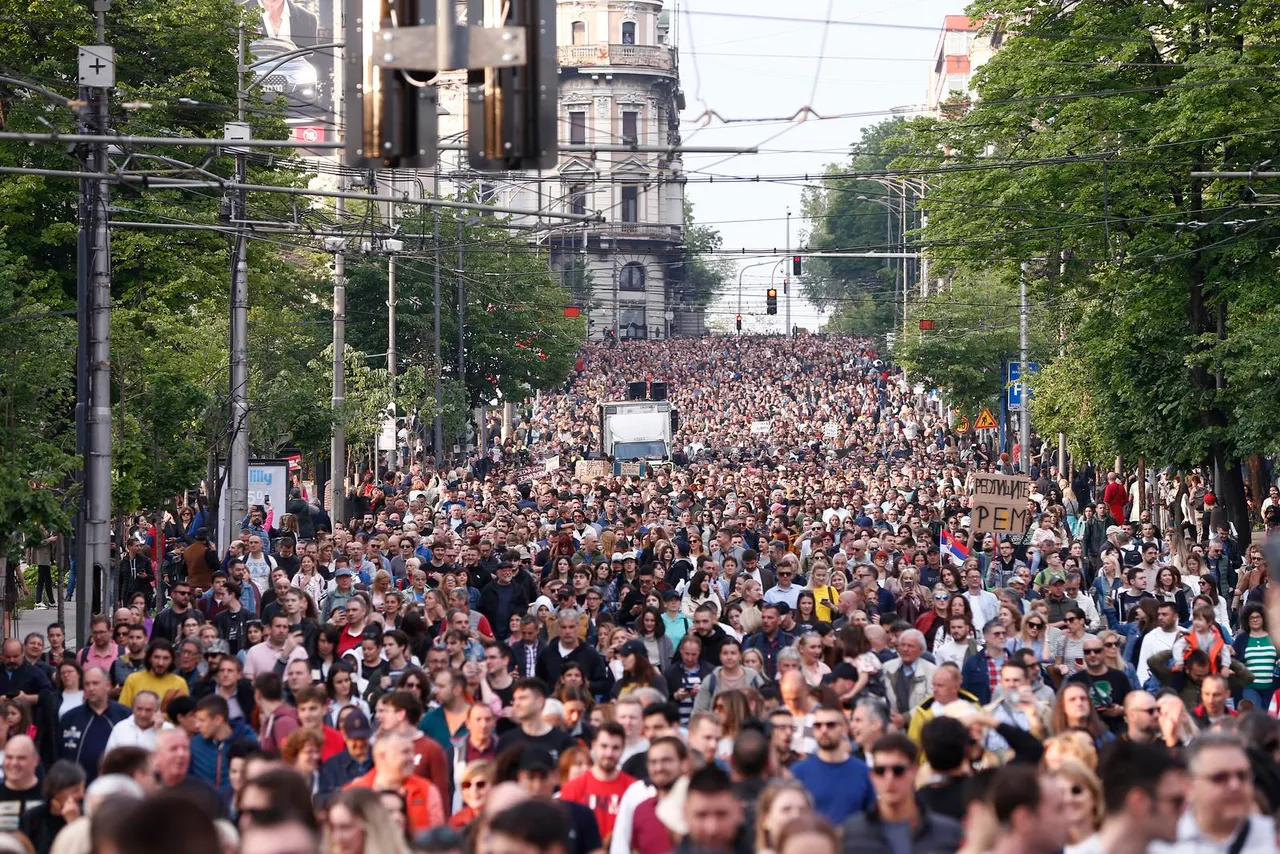 Beograd prosvjed