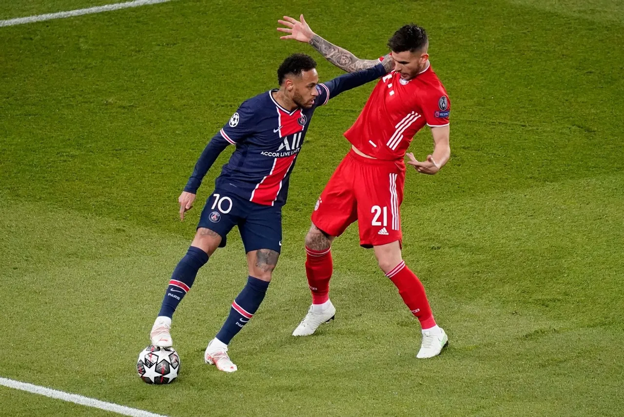 Paris Saint-Germain v Bayern Munich, UEFA Champions League, Quarter Final, Second Leg, Football, Parc des Princes, Paris, France - 13 Apr 2021