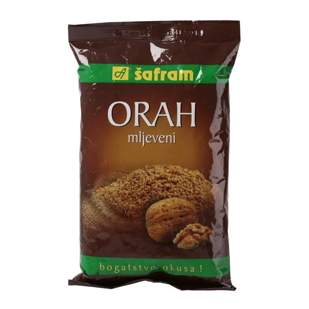 Orah mljeveni 200 g Šafram