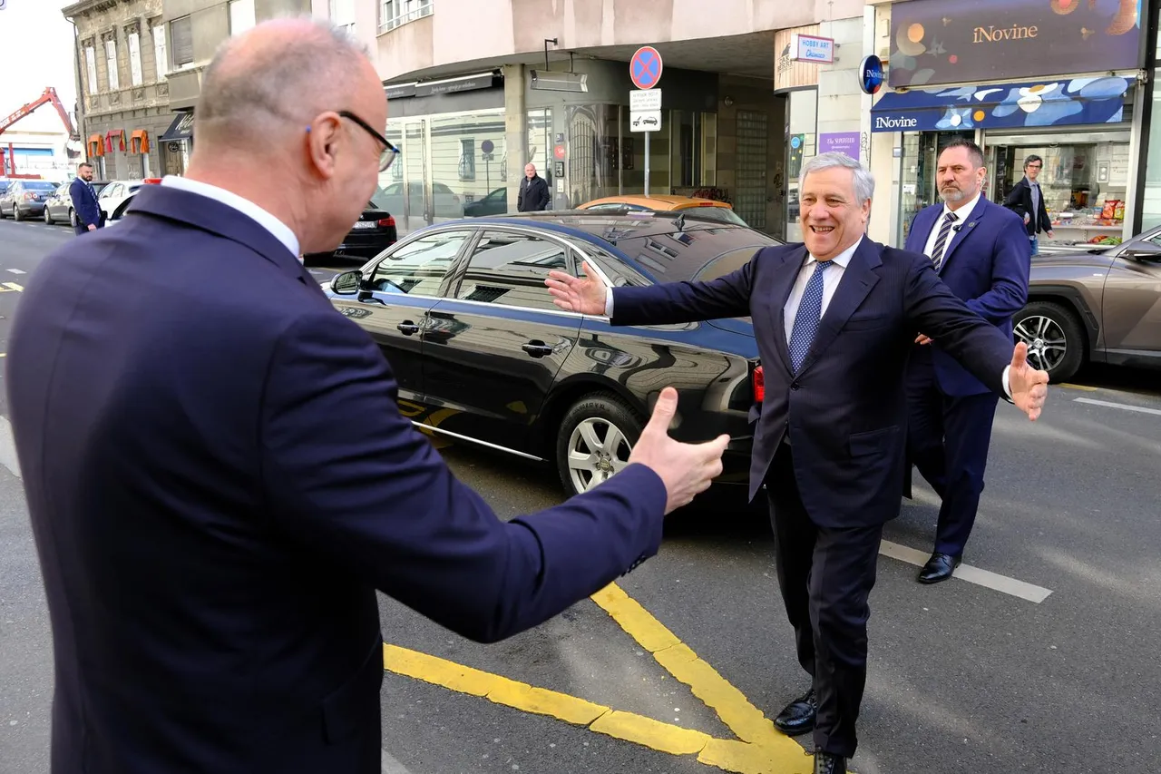 Gordan Grlić Radman i Antonio Tajani