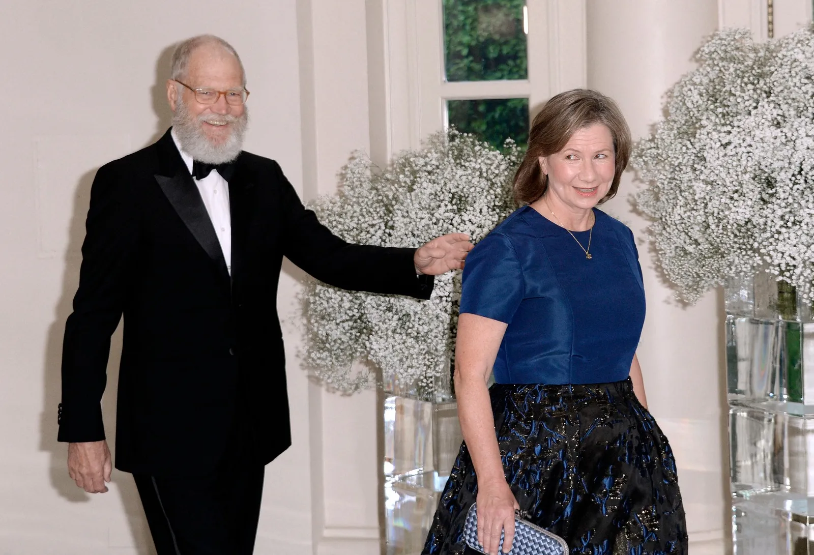 David Letterman i Regina Lasko