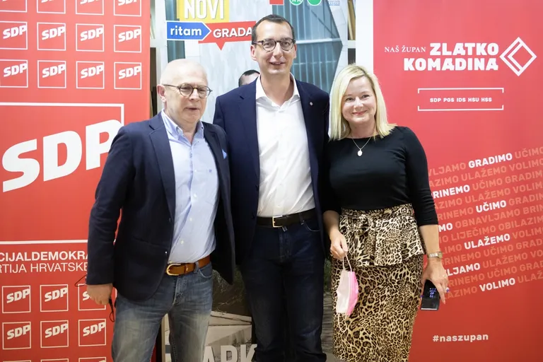 Rijeka: Stožer SDP-a nakon prvih izlaznih anketa